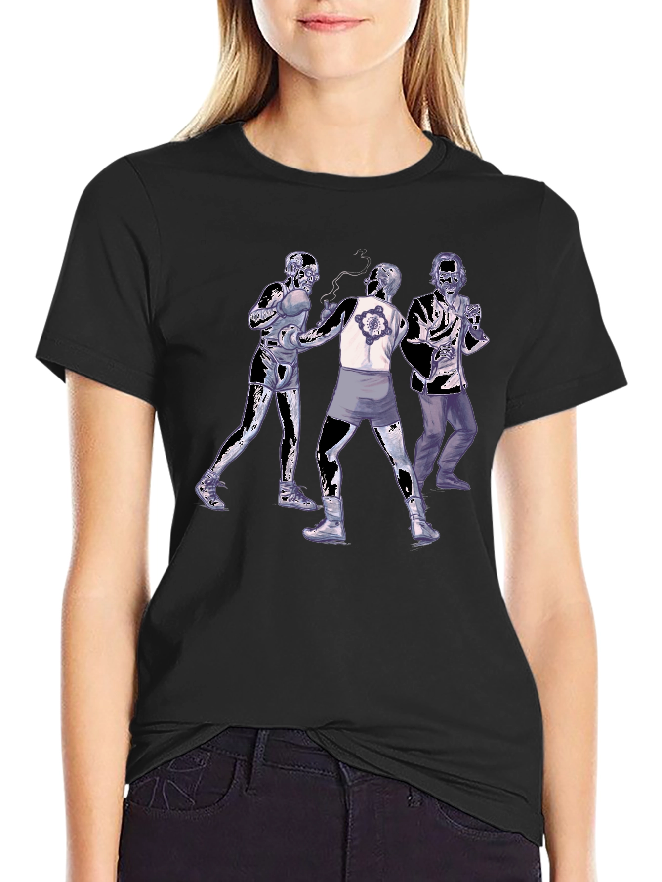 Zombie Boxing T-Shirt - Unique Undead Design