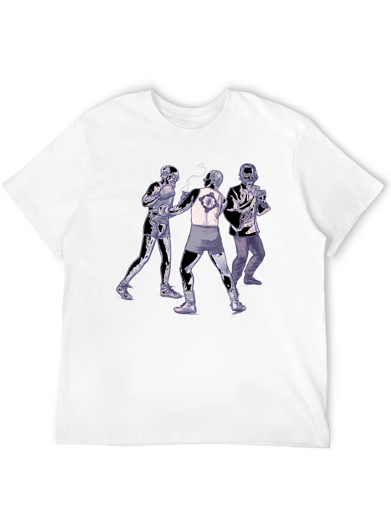 Zombie Boxing T-Shirt - Unique Undead Design