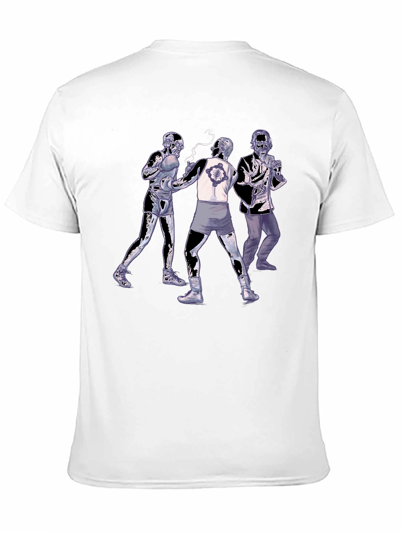 Zombie Boxing T-Shirt - Unique Undead Design