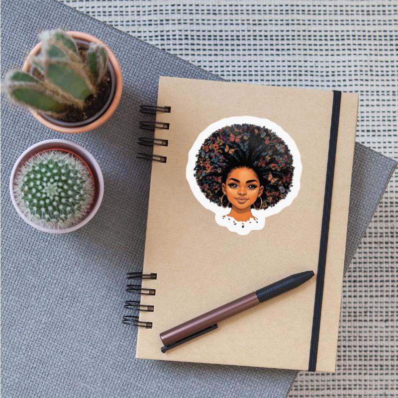 Girl with Afro