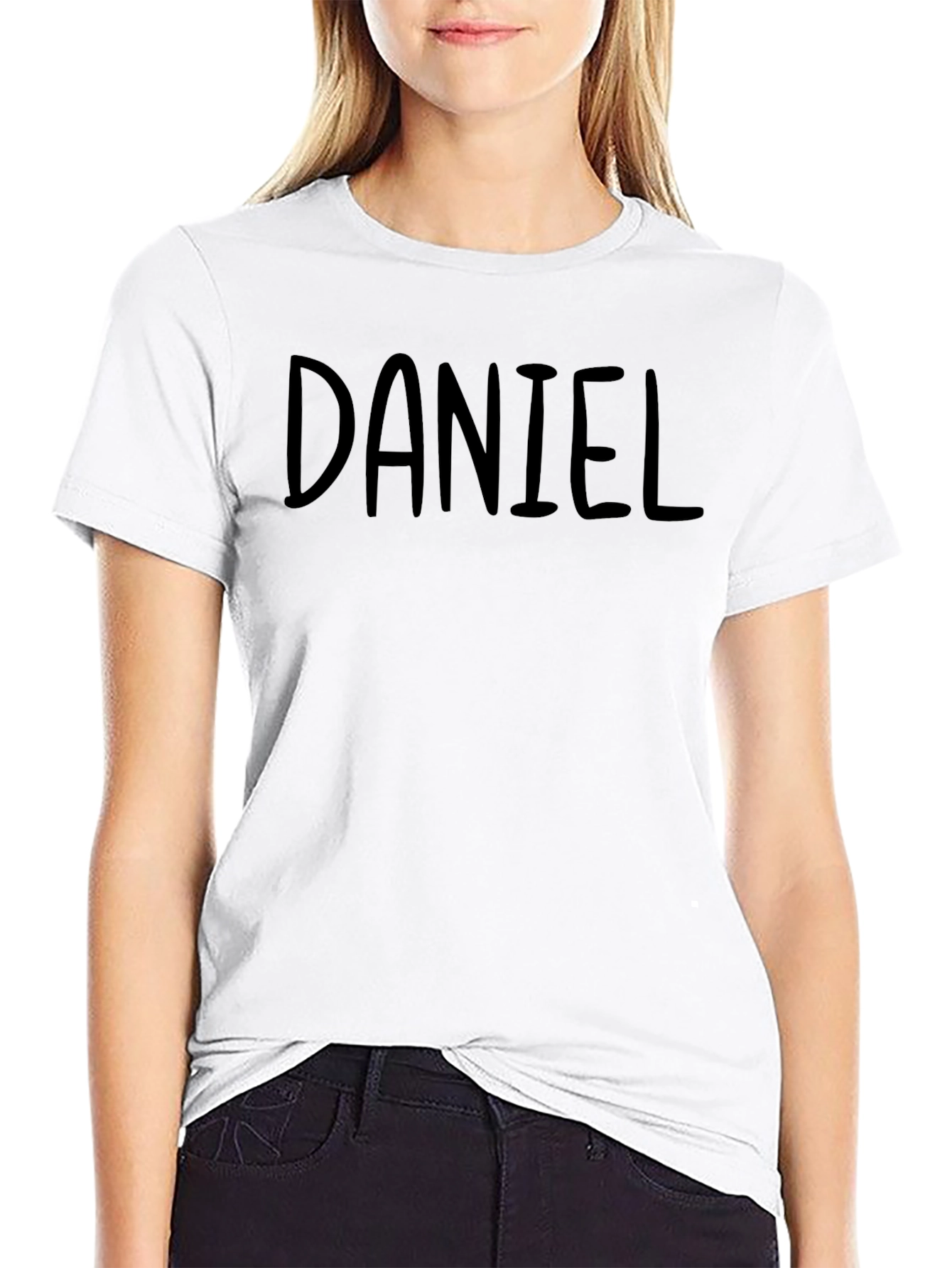 Daniel Black Crew Neck T-Shirt