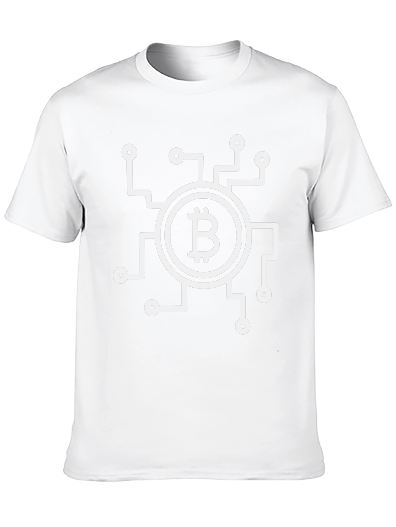 Bitcoin Circuit Black T-Shirt