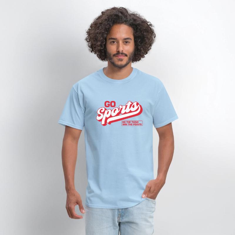 Go Sports Do The Thing Win The Points Funny Retro