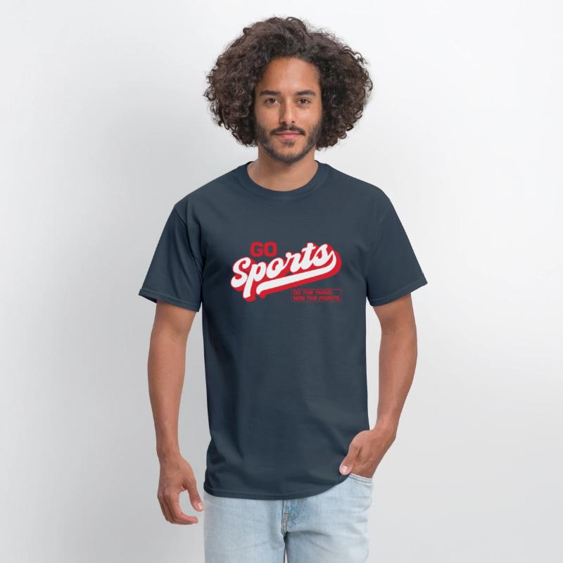 Go Sports Do The Thing Win The Points Funny Retro