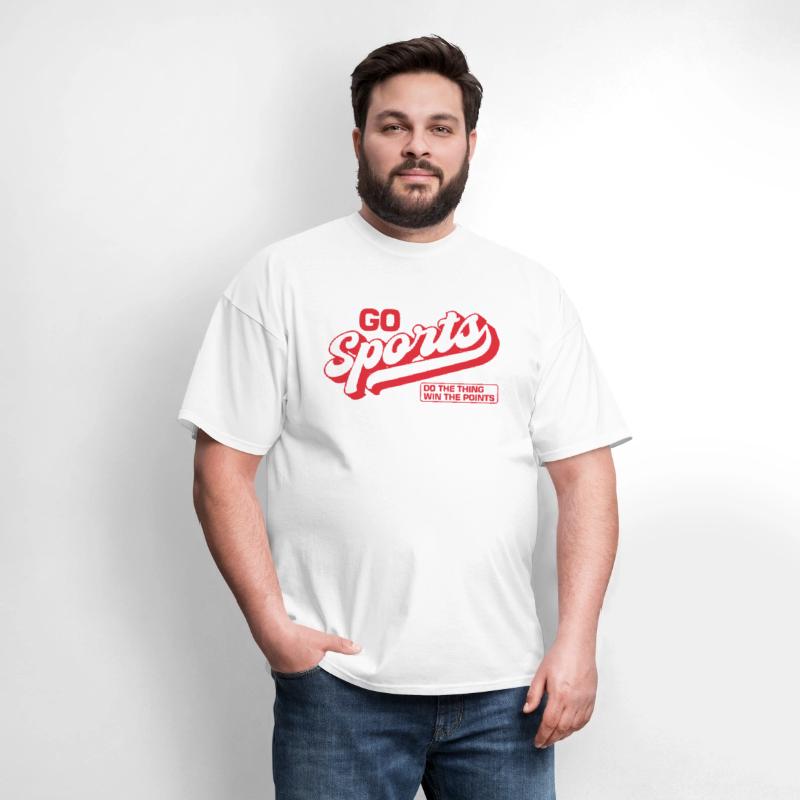 Go Sports Do The Thing Win The Points Funny Retro