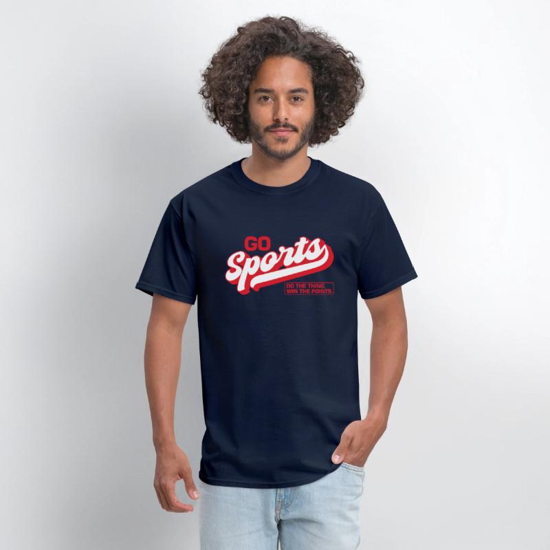 Go Sports Do The Thing Win The Points Funny Retro