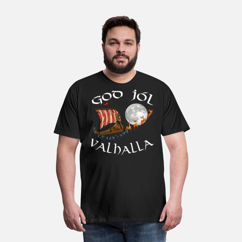 God Jol Valhalla Christmas Viking Dragon Boat