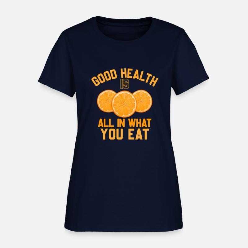 Good health is All in what you eat, orange style