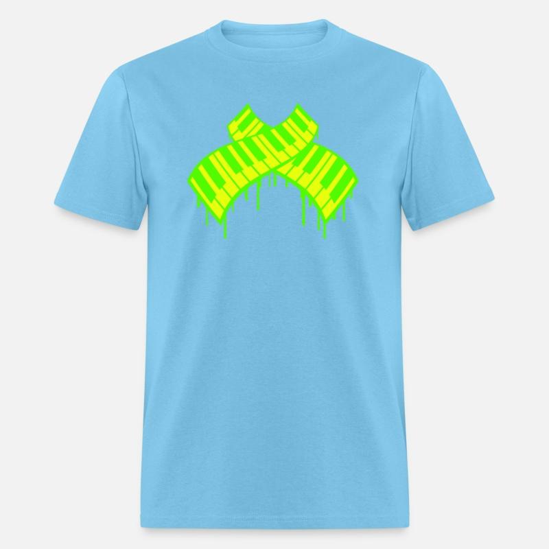 Graffiti Drops Grand Piano Synthesizer Keyboard DJ