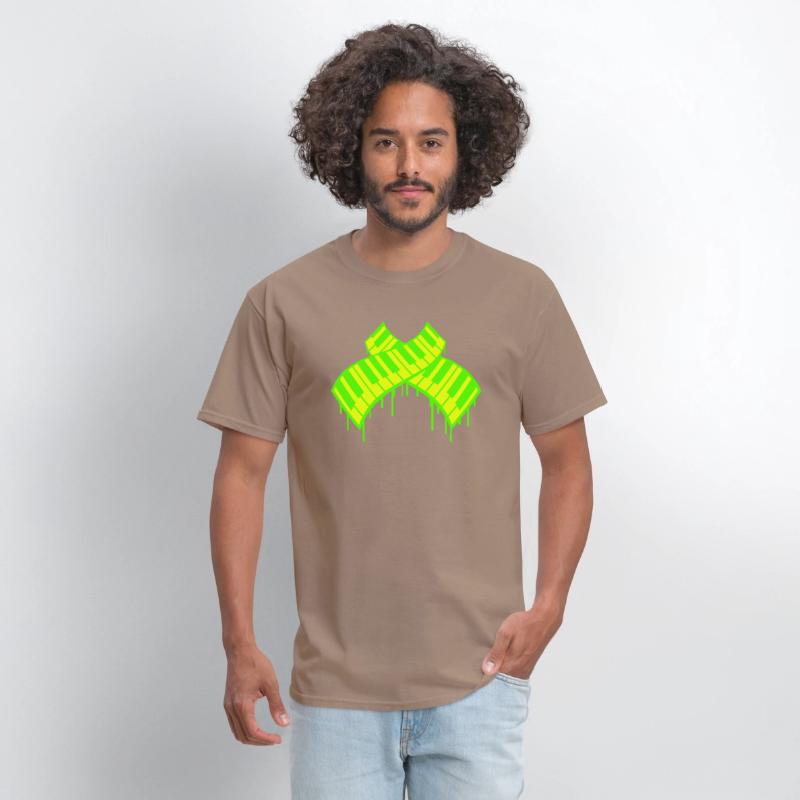 Graffiti Drops Grand Piano Synthesizer Keyboard DJ