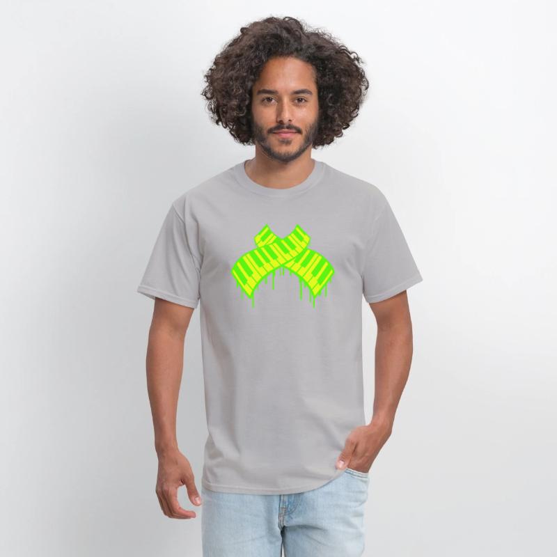 Graffiti Drops Grand Piano Synthesizer Keyboard DJ