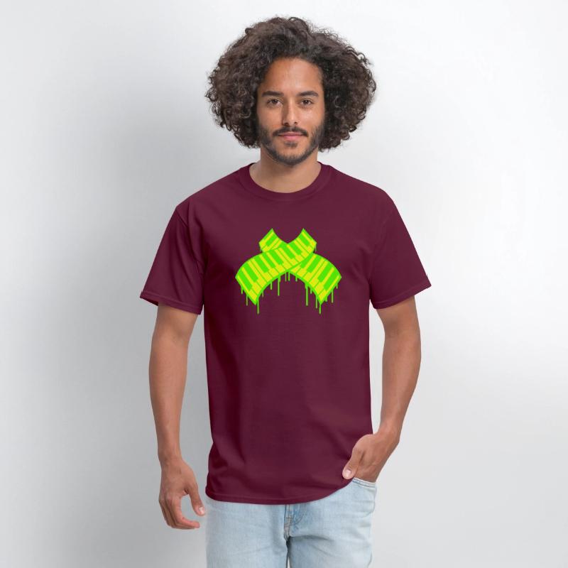 Graffiti Drops Grand Piano Synthesizer Keyboard DJ