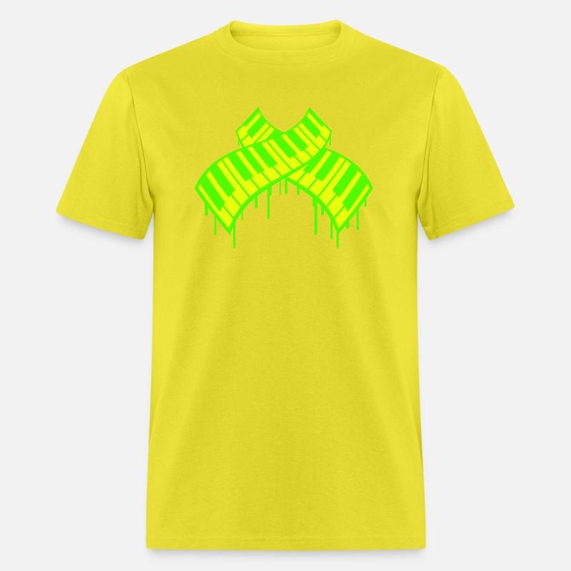 Graffiti Drops Grand Piano Synthesizer Keyboard DJ