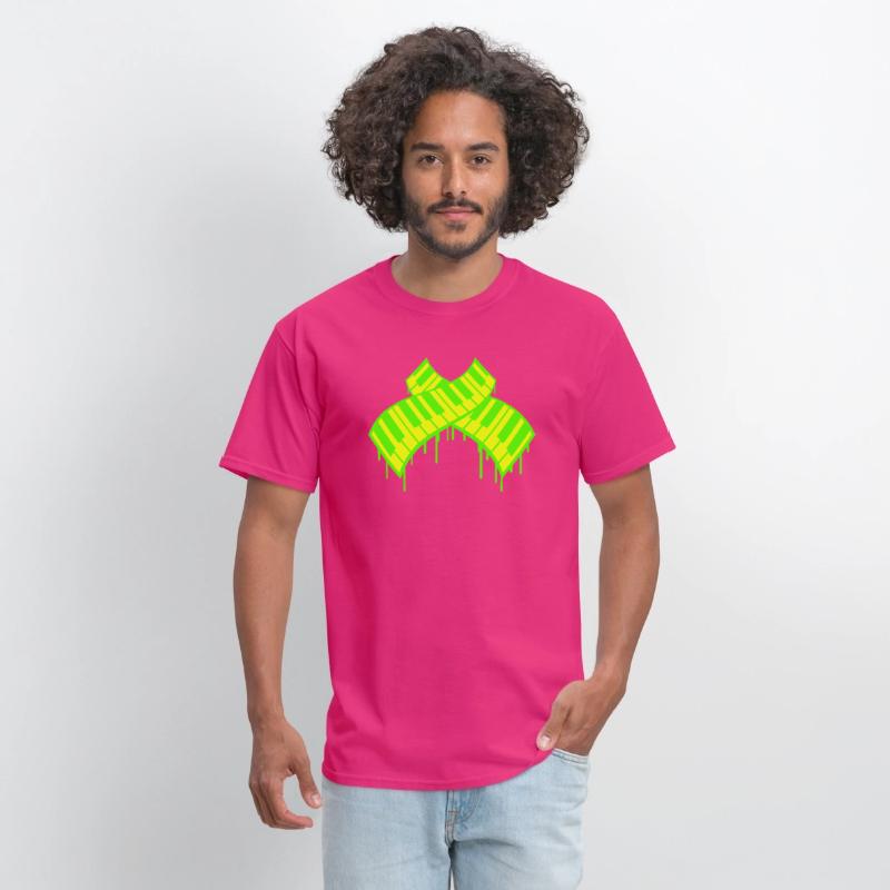 Graffiti Drops Grand Piano Synthesizer Keyboard DJ