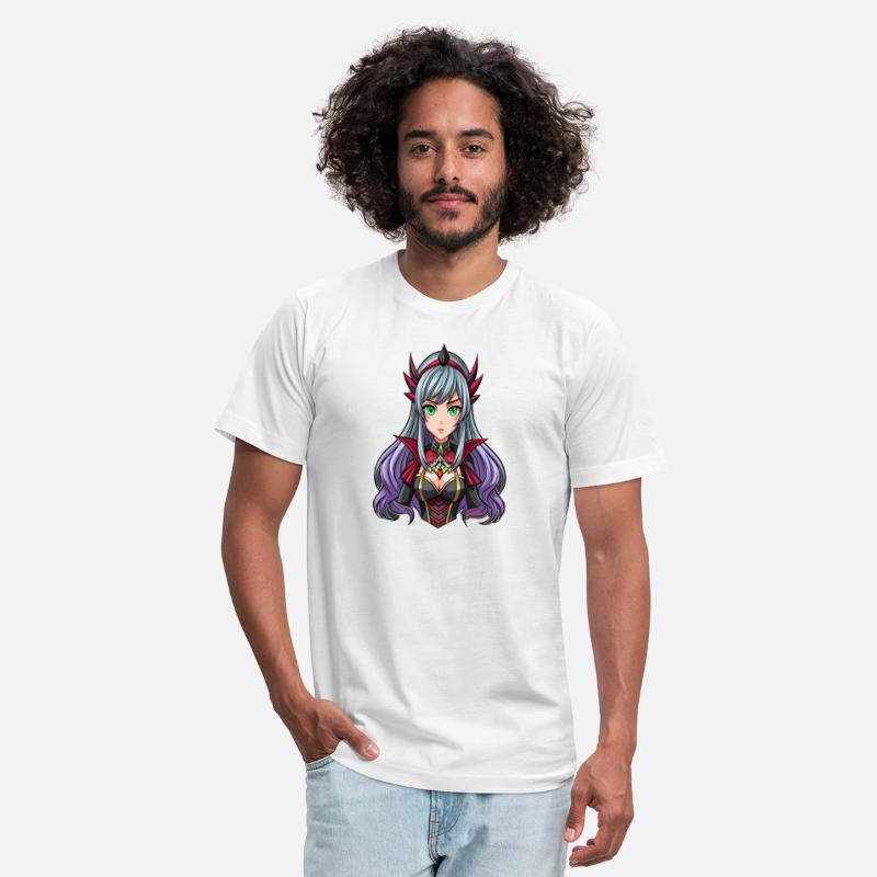 Green Eyes Gothic Anime Girl