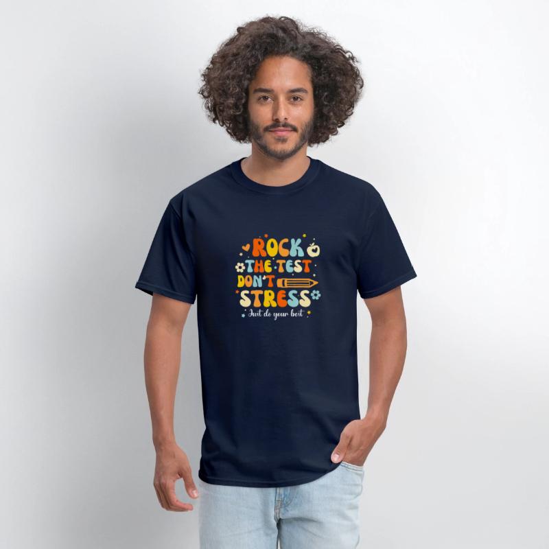 Groovy Rock The Test Don't Stress Just Do Your