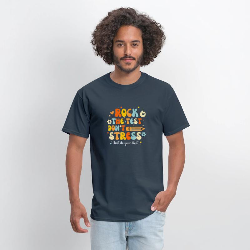 Groovy Rock The Test Don't Stress Just Do Your