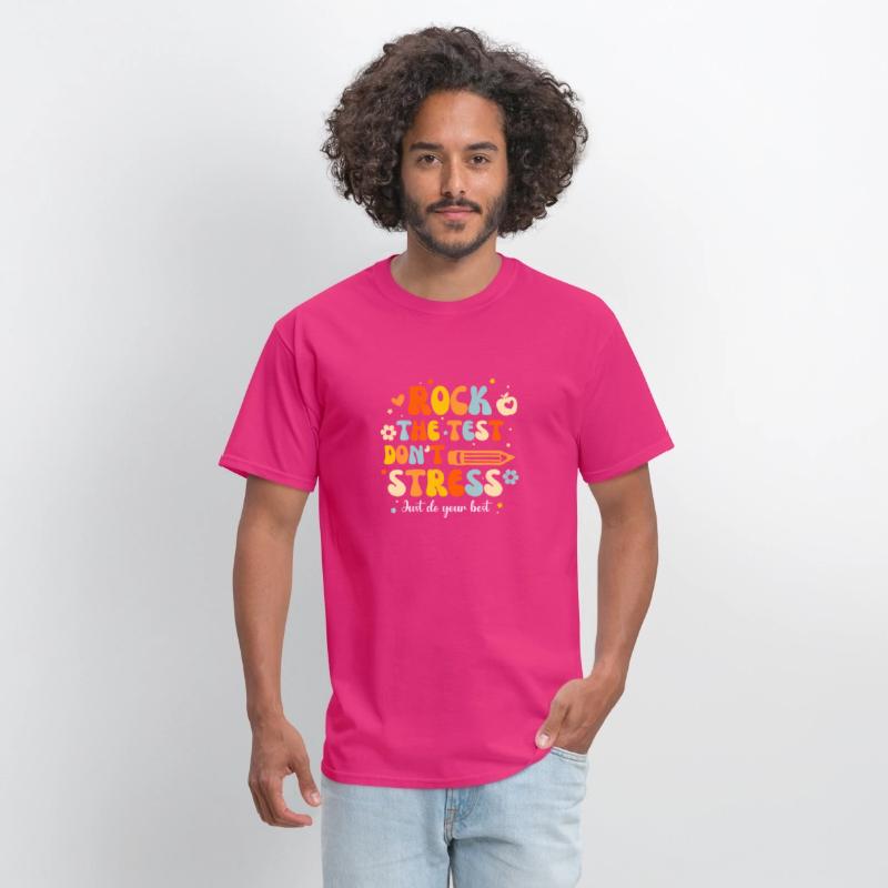 Groovy Rock The Test Don't Stress Just Do Your