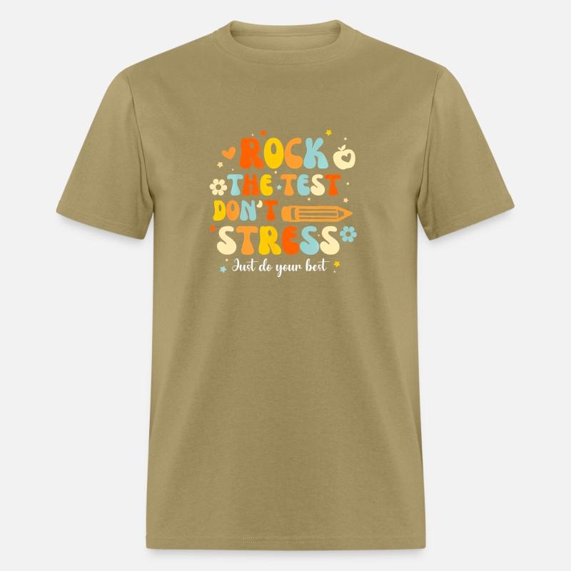 Groovy Rock The Test Don't Stress Just Do Your