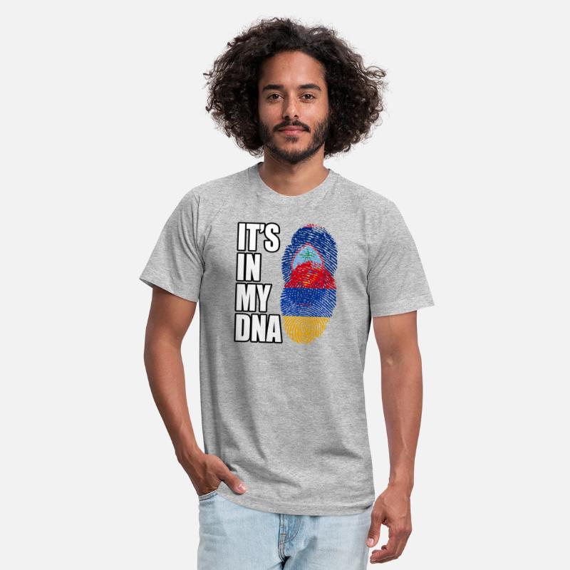 Guam And Armenian Mix Heritage DNA Flag