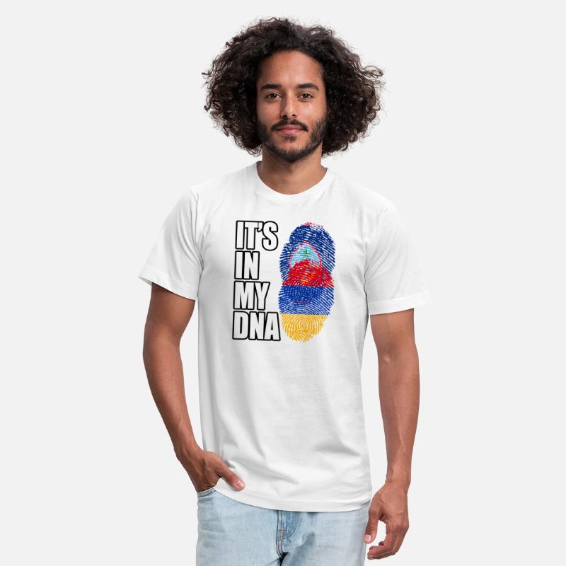 Guam And Armenian Mix Heritage DNA Flag