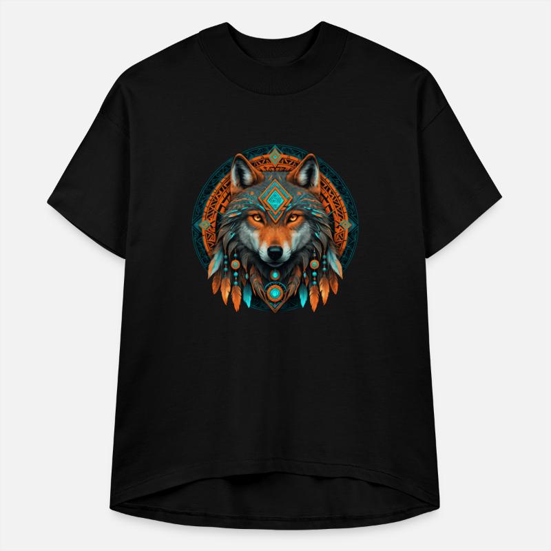 Guardian Wolf of Sacred Patterns