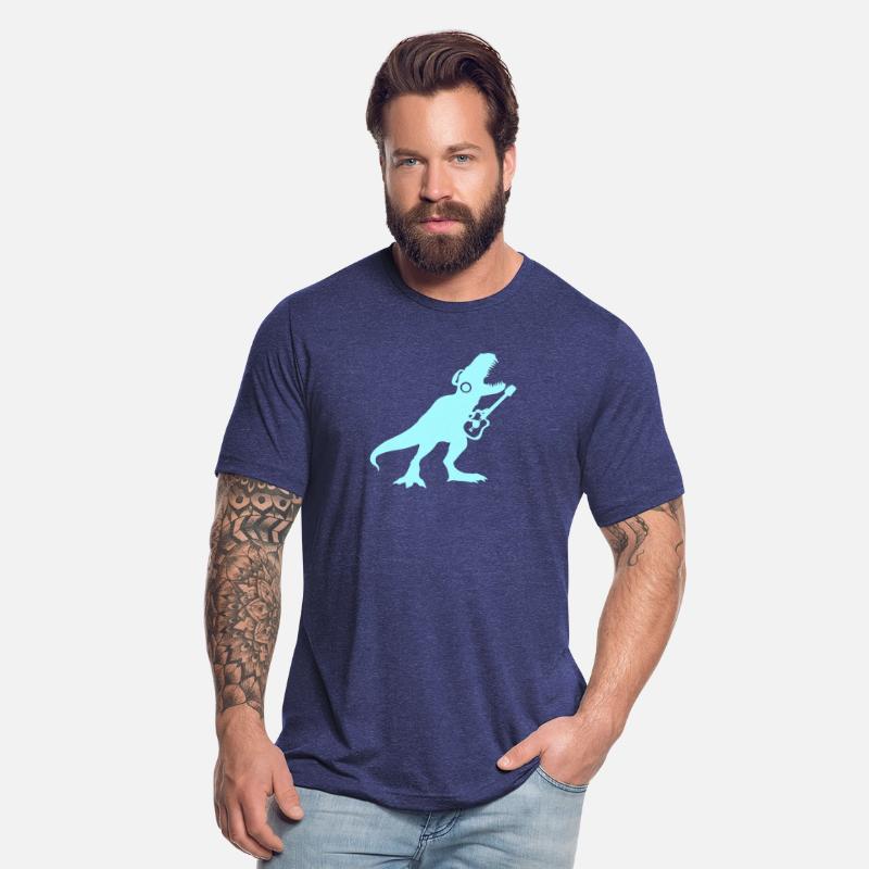 Guitar Dino T. Rex Guitarist Dinosaur Roaring Loud