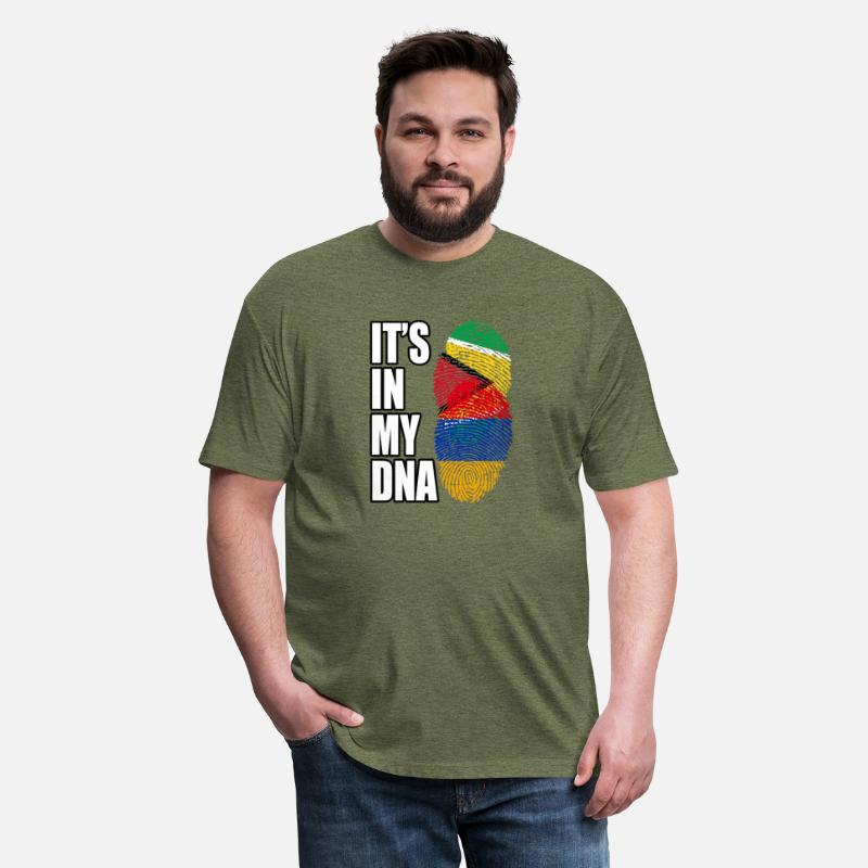 Guyanese And Armenian Mix Heritage DNA Flag