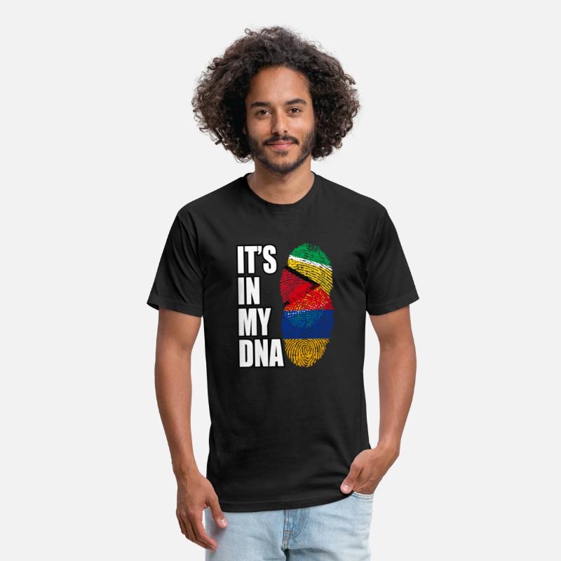 Guyanese And Armenian Mix Heritage DNA Flag