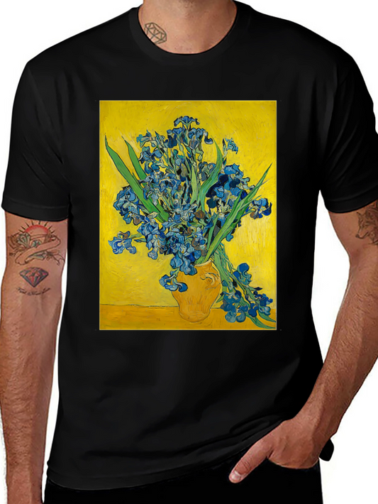 Floral Art Graphic T-Shirt