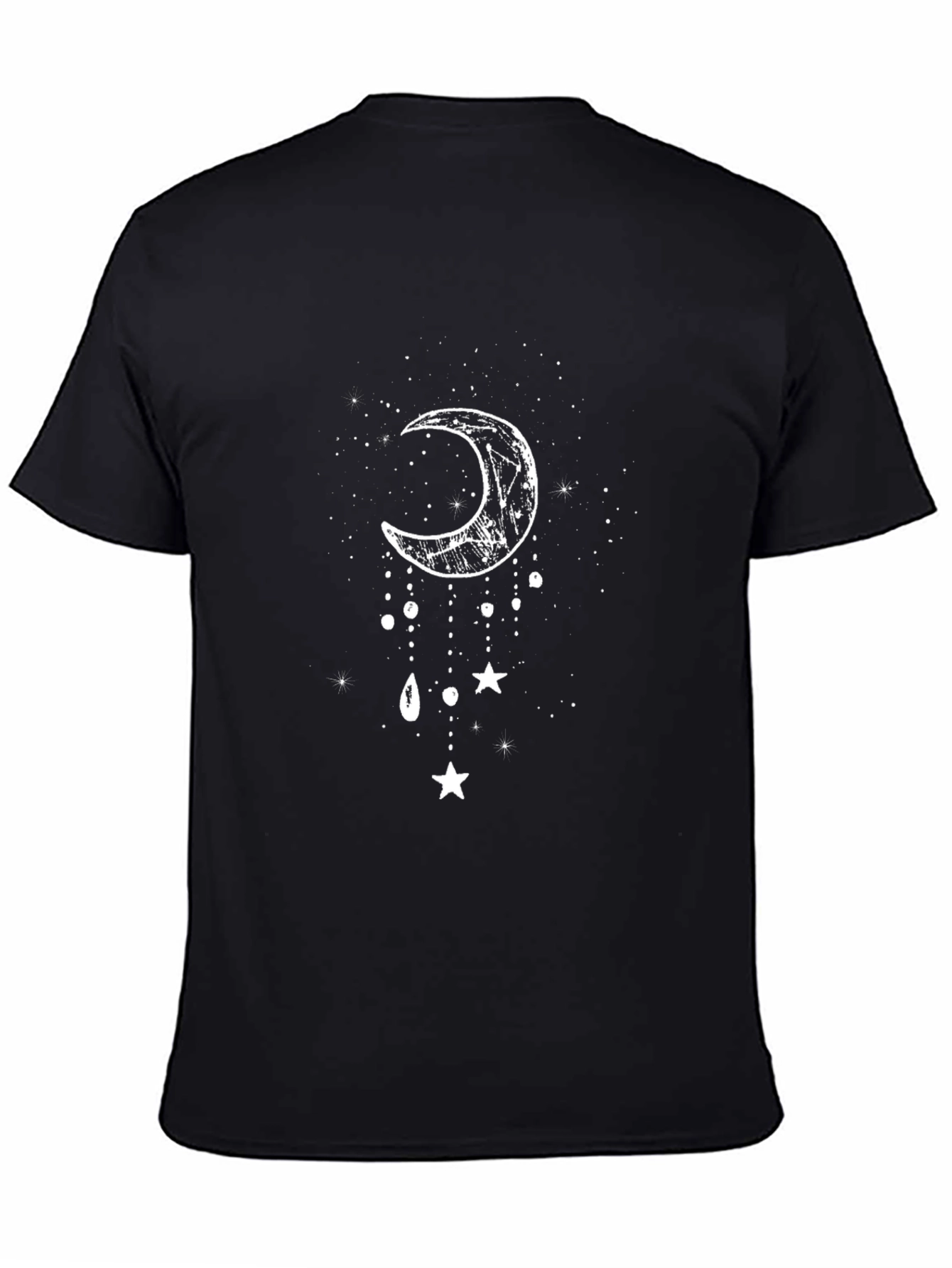 Celestial Moon & Stars Graphic Tee