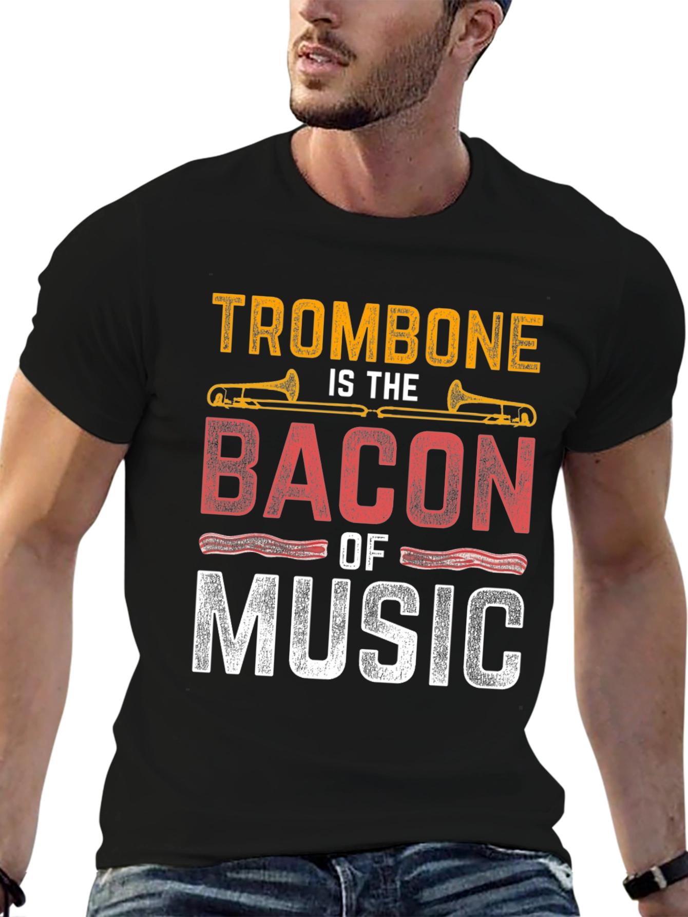 Trombone is The Bacon of Music T-Shirt