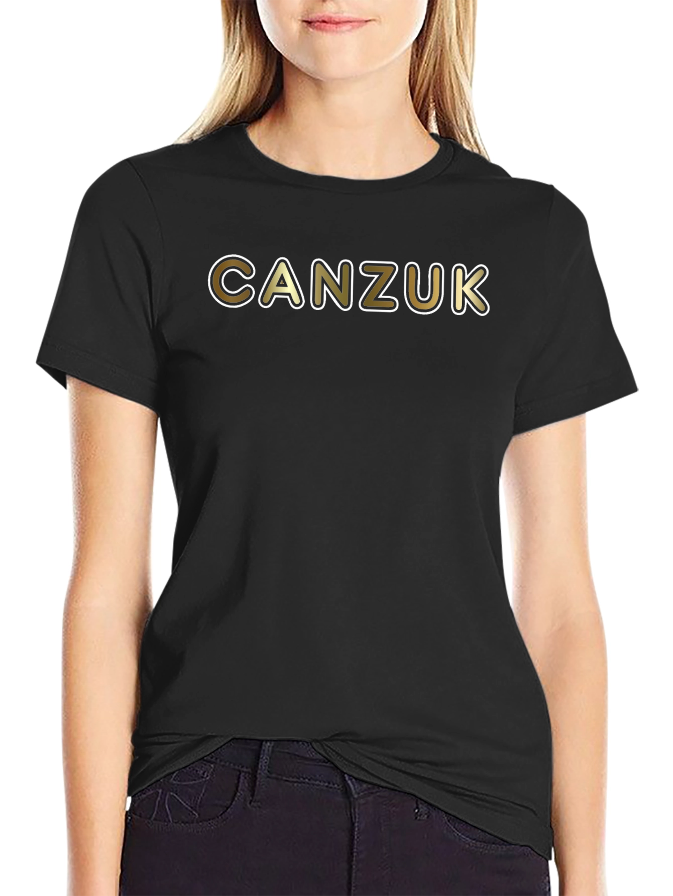 CANZUK Graphic T-Shirt - Black Casual Wear