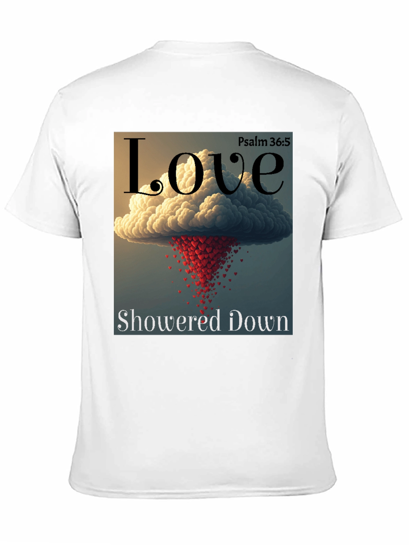 Love Showered Down Graphic T-Shirt