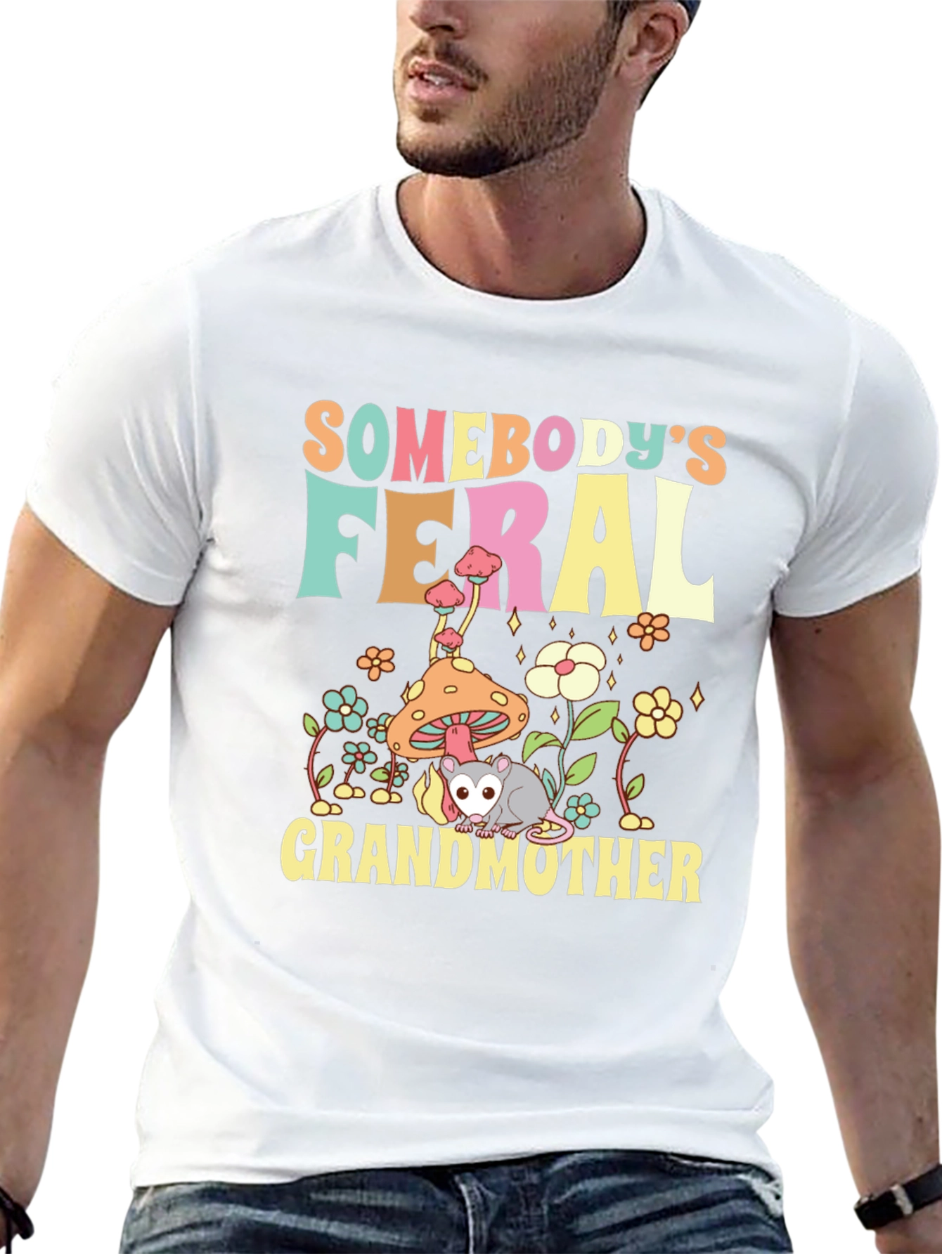 Feral Grandmother Graphic Tee