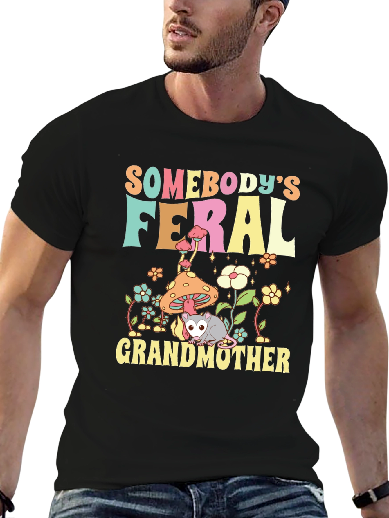 Feral Grandmother Graphic Tee