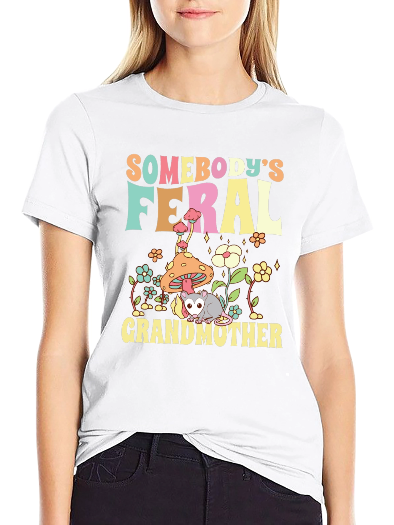 Feral Grandmother Graphic Tee