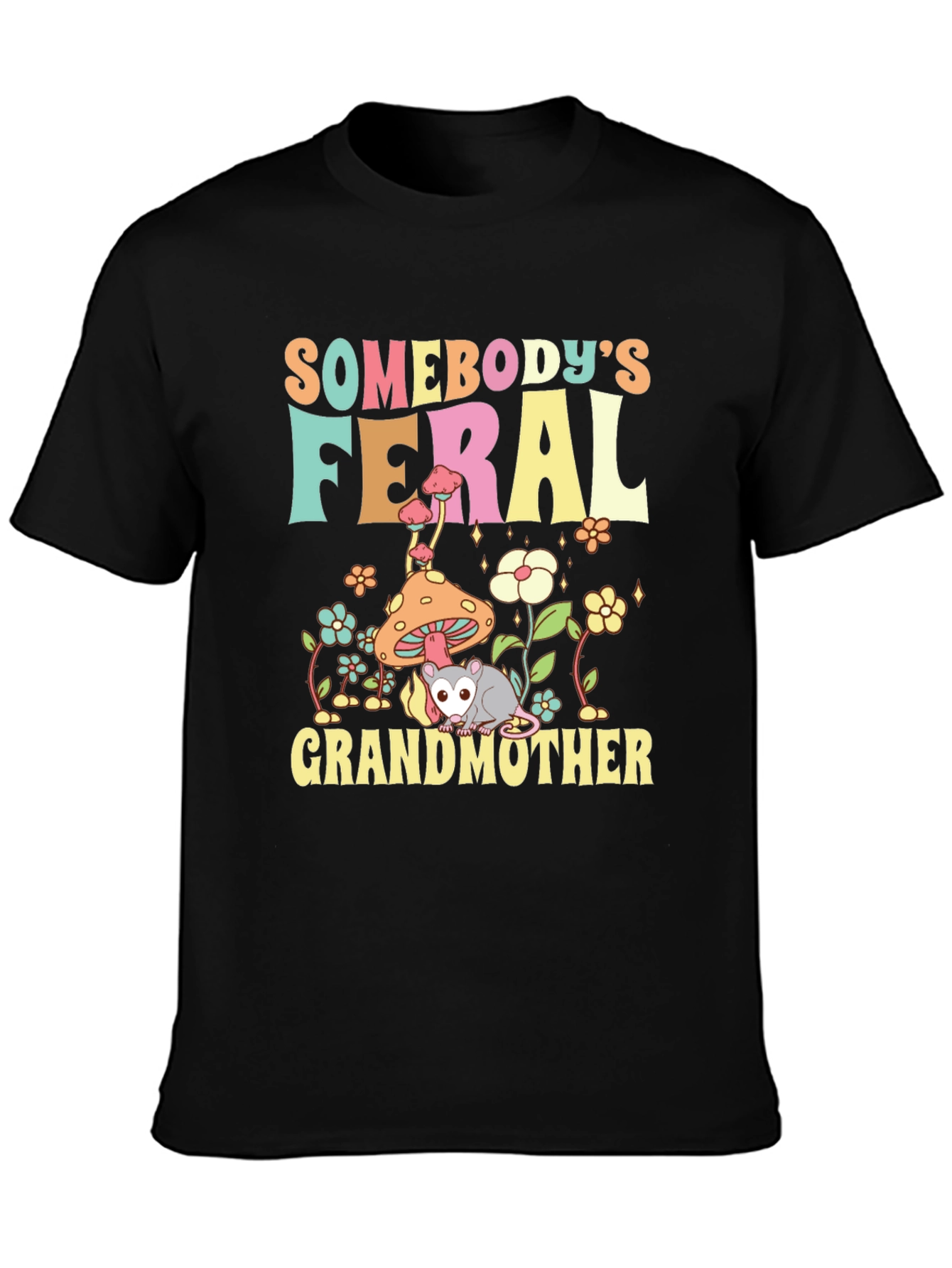 Feral Grandmother Graphic Tee