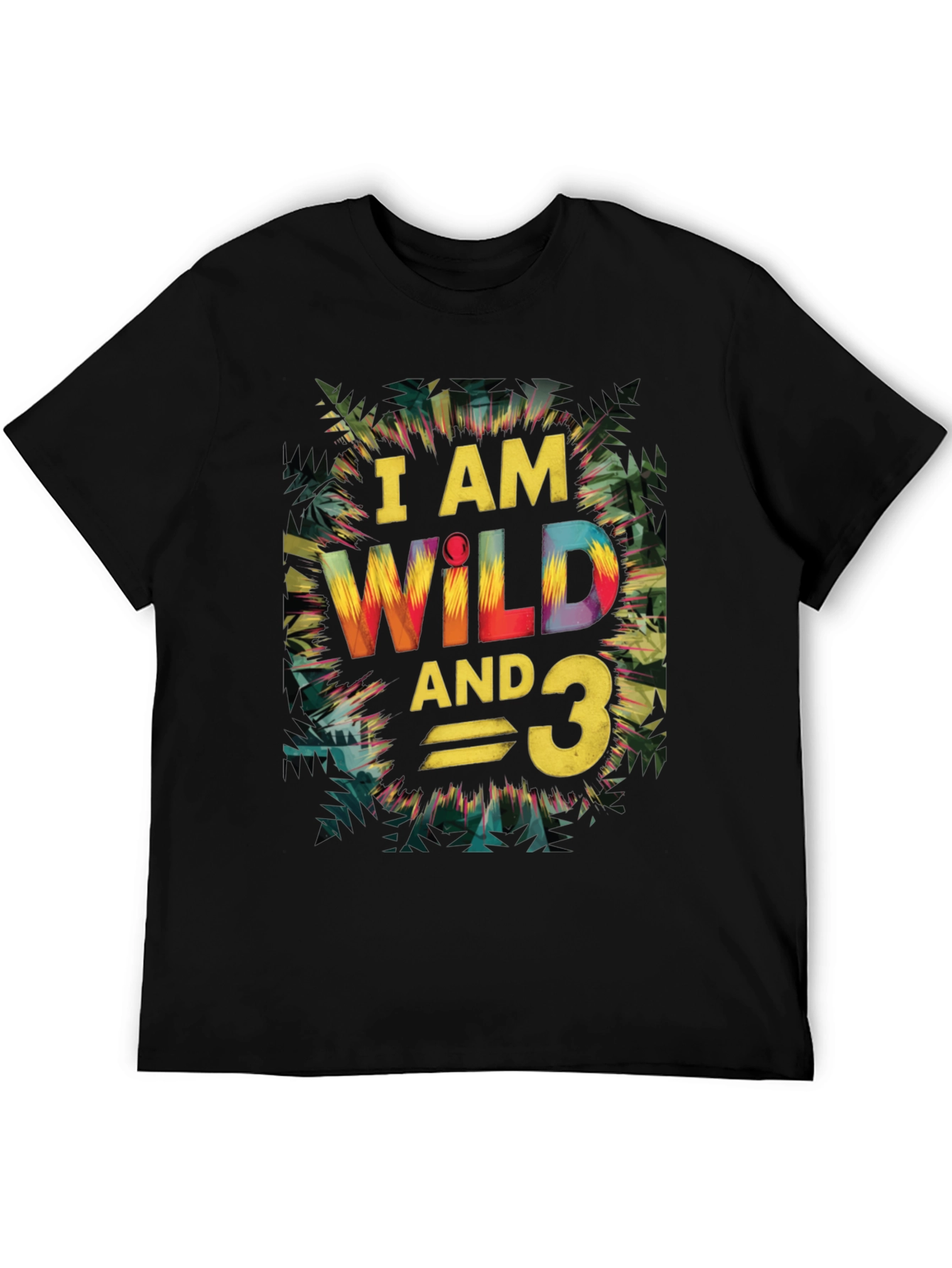 Wild and 3 Birthday T-Shirt
