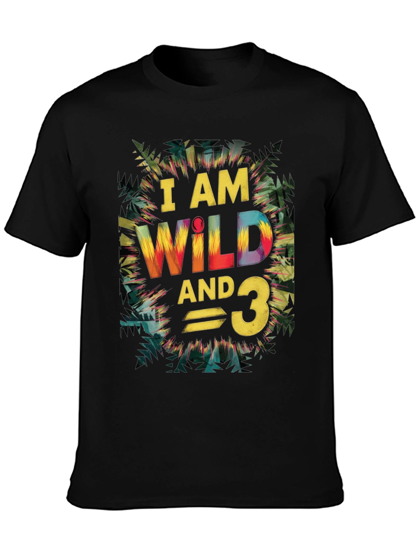 Wild and 3 Birthday T-Shirt