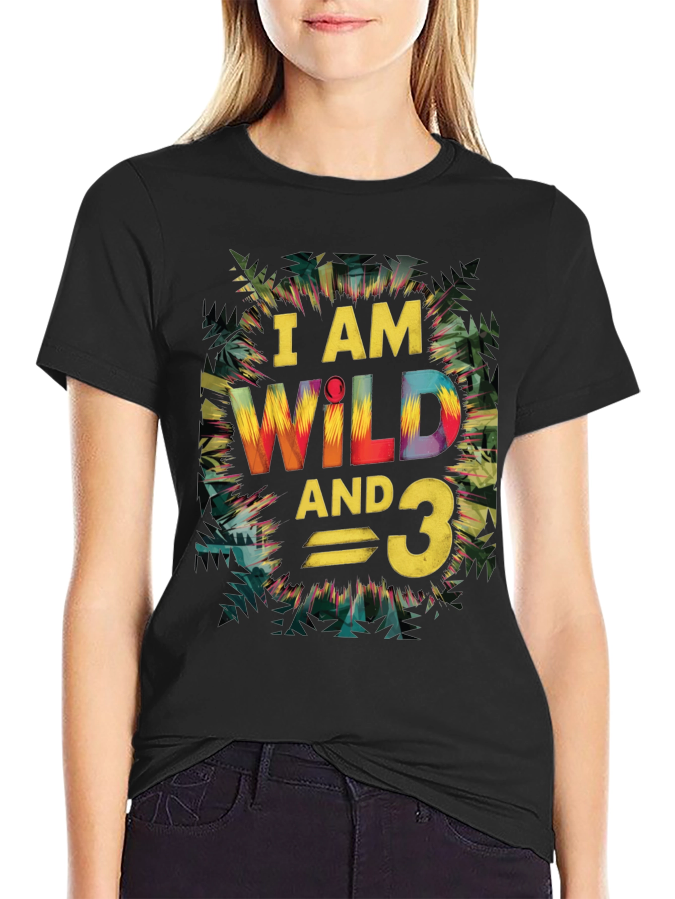 Wild and 3 Birthday T-Shirt
