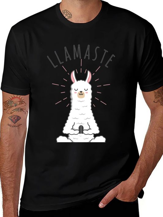 Llamaste Meditation T-Shirt - Funny Yoga Tee