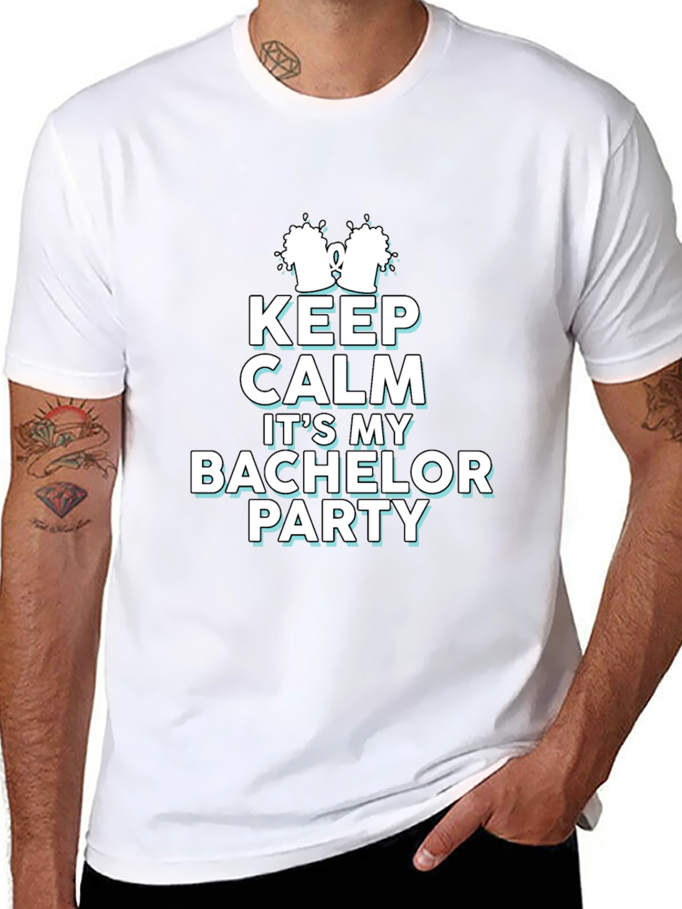 Keep Calm Bachelor Party T-Shirt