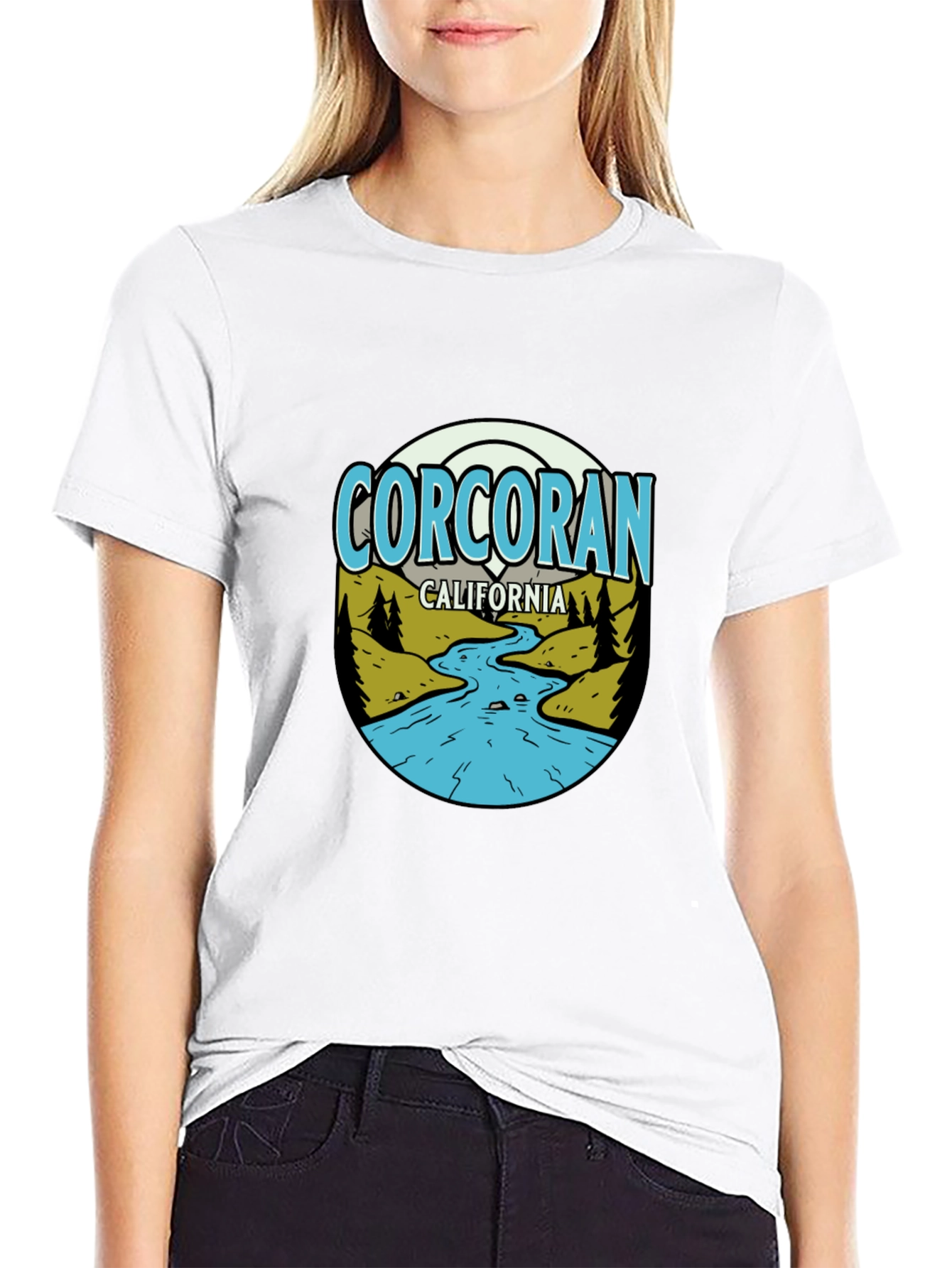 Corcoran California Graphic T-Shirt