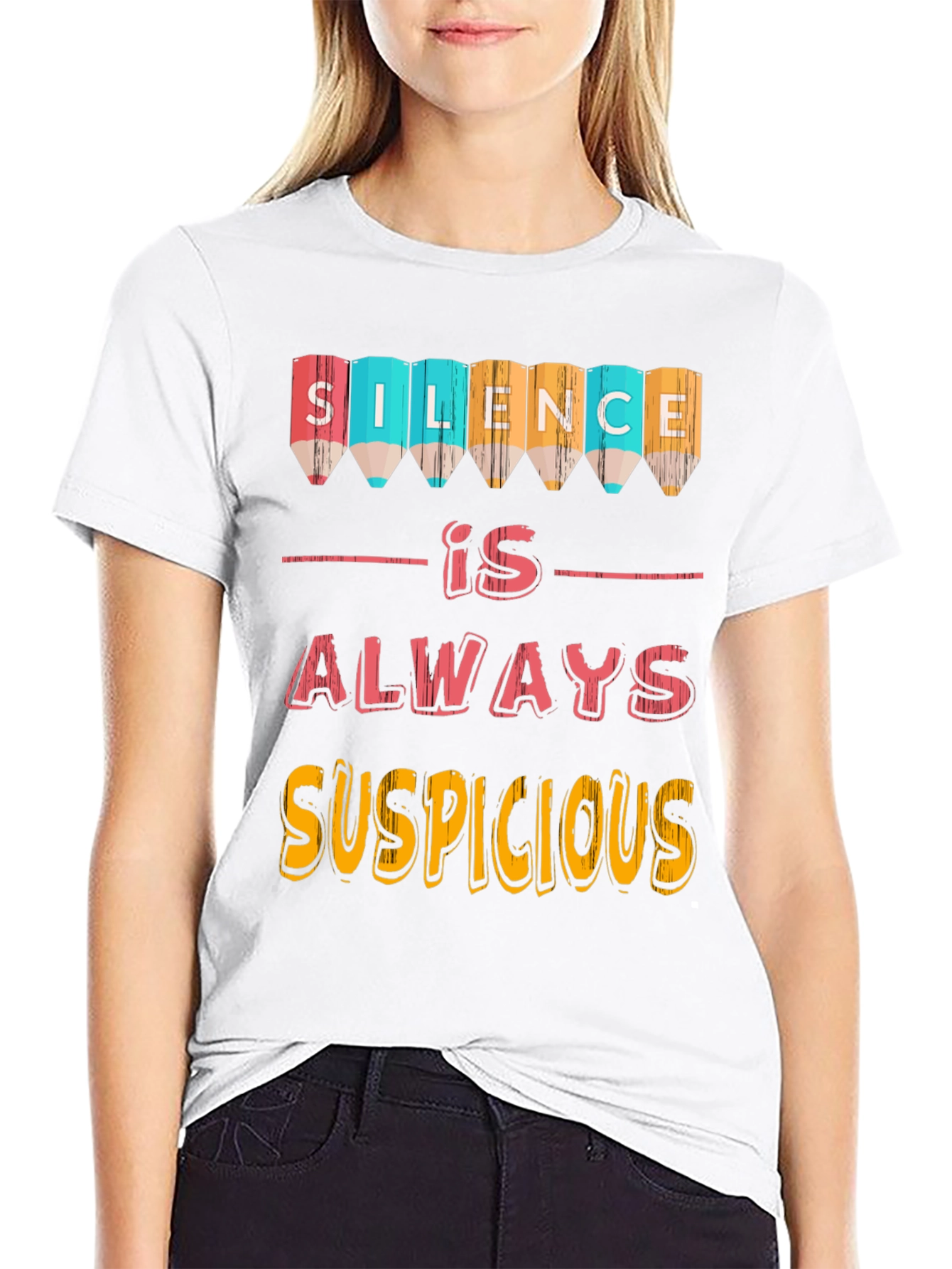 Silence Is Always Suspicious T-Shirt