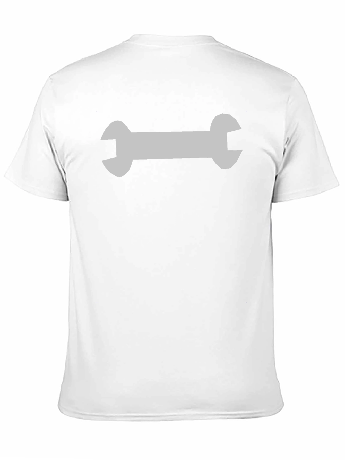 Wrench Graphic Black T-Shirt - Mechanic Style