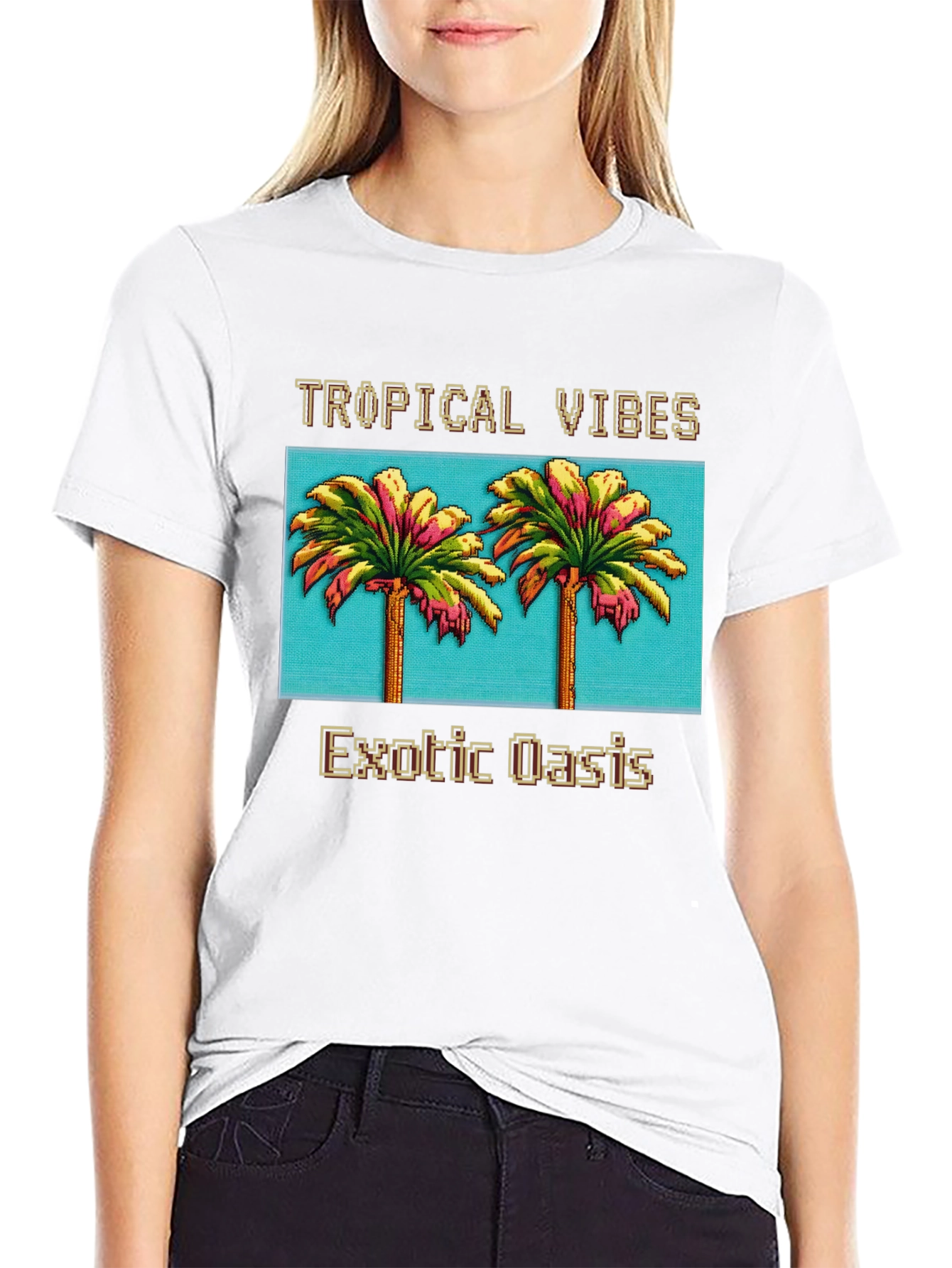 Tropical Vibes Oasis T-Shirt