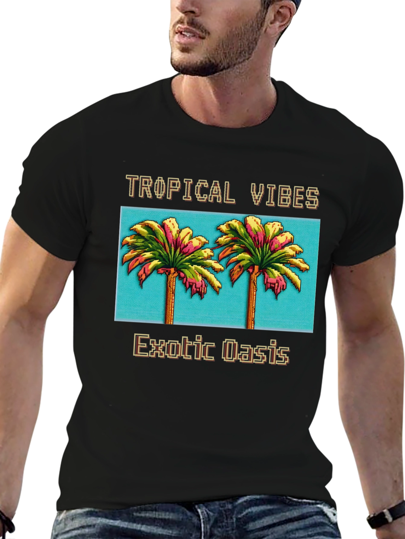 Tropical Vibes Oasis T-Shirt