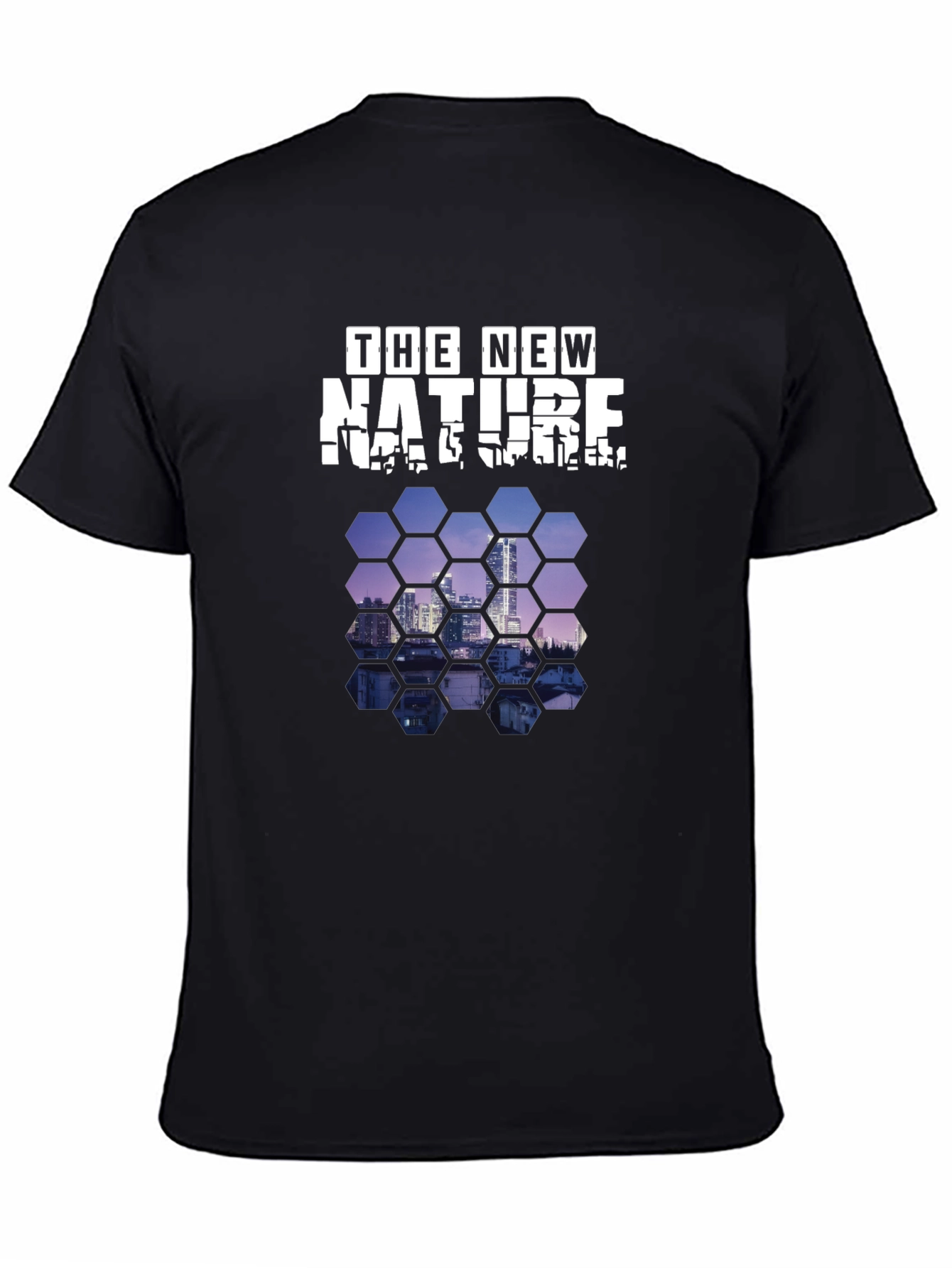 The New Nature Black Graphic T-Shirt