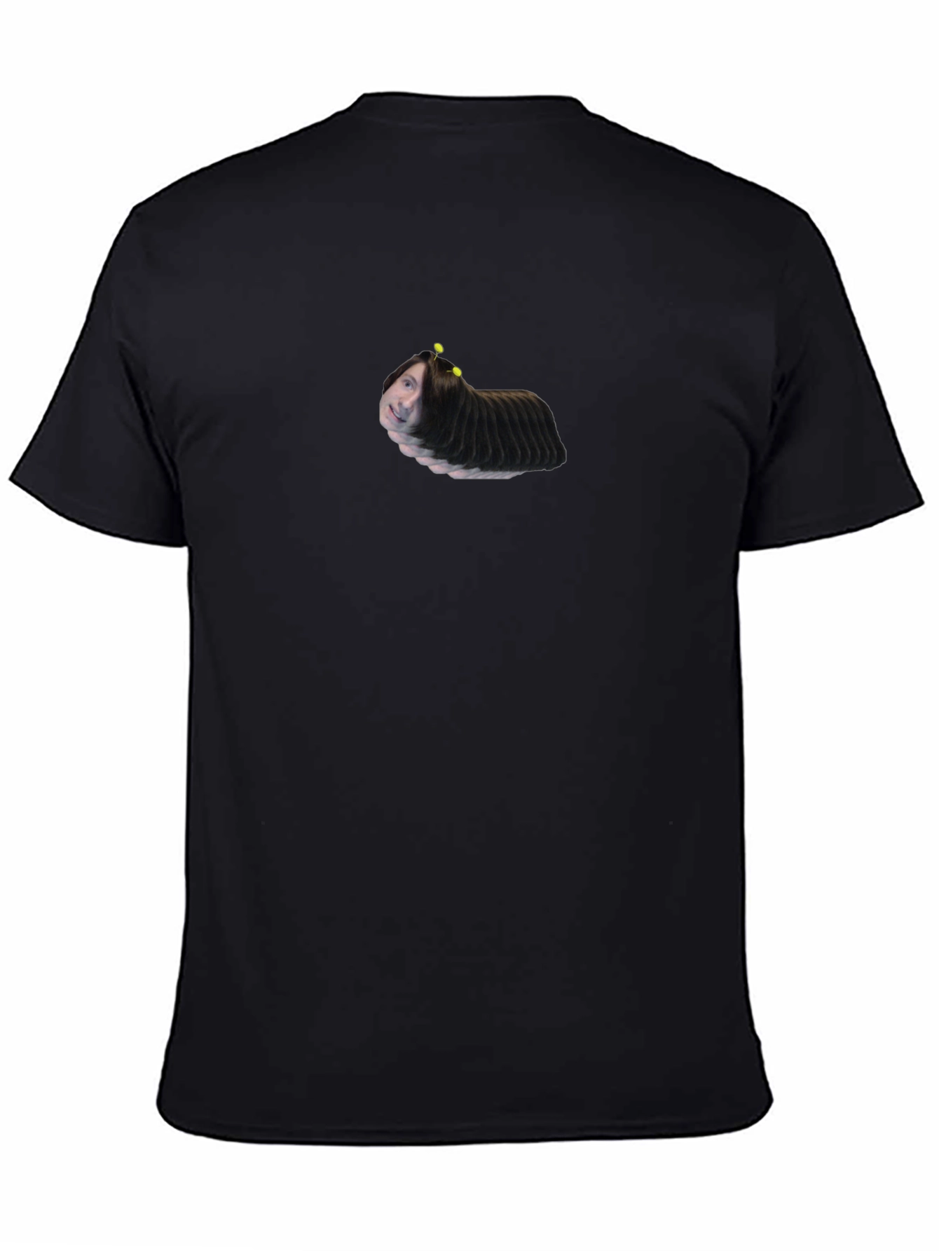 Unique Graphic T-Shirt - Caterpillar Face Design